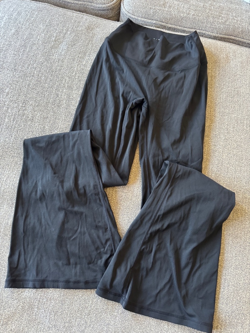Paragon Recstretch Black Flare High-Waist Yoga Pants